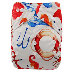 Animals Design Waterproof Pocket Cloth Diaper Baby Shower Gifts