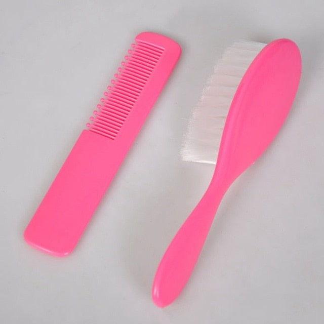 2pcs/Set Newborn Hair Hair Brush