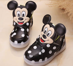 Spring Bright Autumn Led Shoes For Girls and Boys Shoes