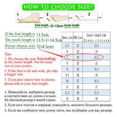 LED Zipper Shoes for Kids