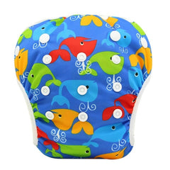 Waterproof Swim Diapers Pants Suit for 3-15KG