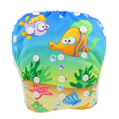Waterproof Swim Diapers Pants Suit for 3-15KG