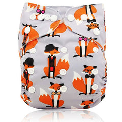 Animals Design Waterproof Pocket Cloth Diaper Baby Shower Gifts