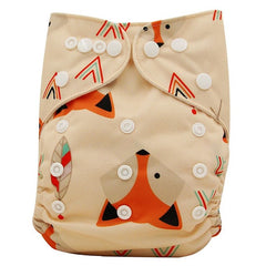 Animals Design Waterproof Pocket Cloth Diaper Baby Shower Gifts