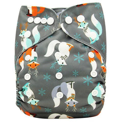 Animals Design Waterproof Pocket Cloth Diaper Baby Shower Gifts