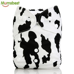 Pocket Cartoons Animal Adjustable  Reusable h Diapers Fit for 0-2years 3-15kg