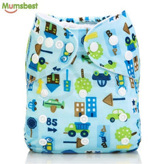 Pocket Cartoons Animal Adjustable  Reusable h Diapers Fit for 0-2years 3-15kg