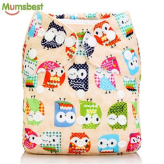 Pocket Cartoons Animal Adjustable  Reusable h Diapers Fit for 0-2years 3-15kg