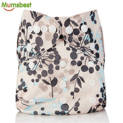 Pocket Cartoons Animal Adjustable  Reusable h Diapers Fit for 0-2years 3-15kg