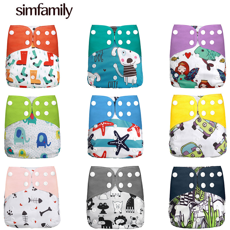 Pocket  Adjustable Waterproof Reusable Nappies
