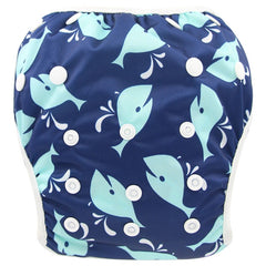 Waterproof Swim Diapers Pants Suit for 3-15KG