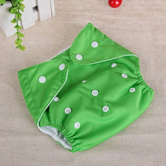 1PC Dotted Adjustable Reusable Washable Nappies