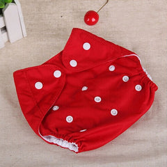 1PC Dotted Adjustable Reusable Washable Nappies