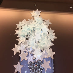 100pcs/bag 3cm Star Glow in Dark Toys