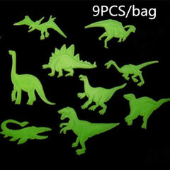 100pcs/bag 3cm Star Glow in Dark Toys