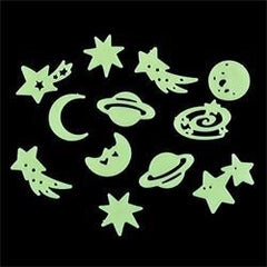 9Pcs Glow In The Dark Dinosaurs Toys
