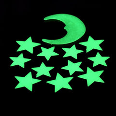 9Pcs Glow In The Dark Dinosaurs Toys