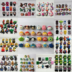 Mickey Avengers shoe charms accessories for kids 12-24pcs/lot