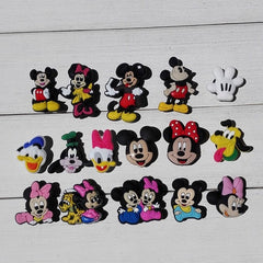 Mickey Avengers shoe charms accessories for kids 12-24pcs/lot