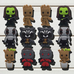 Mickey Avengers shoe charms accessories for kids 12-24pcs/lot