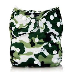 Pocket Cartoons Animal Adjustable  Reusable h Diapers Fit for 0-2years 3-15kg