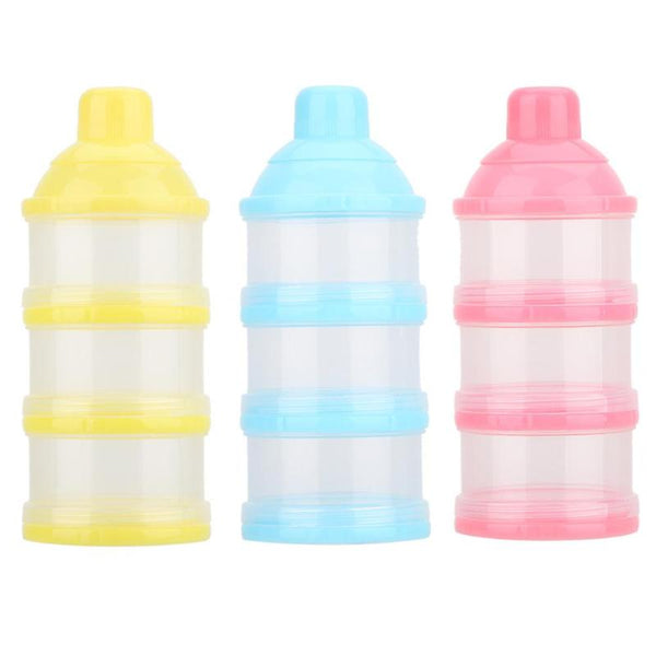 Three Grid Food/Milk Powder Formula Container Storage