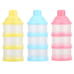Three Grid Food/Milk Powder Formula Container Storage