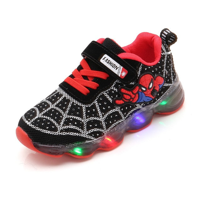 Spiderman LED Shoes for kids 1-14 Years