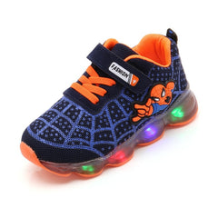Spiderman LED Shoes for kids 1-14 Years