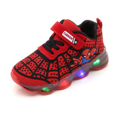 Spiderman LED Shoes for kids 1-14 Years