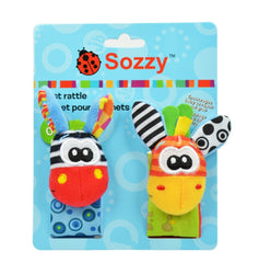 Bug Wrist and Foot Sock  Rattles
