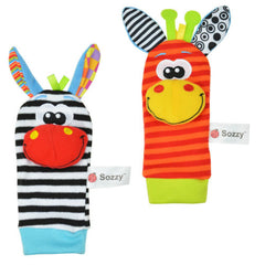 Bug Wrist and Foot Sock  Rattles