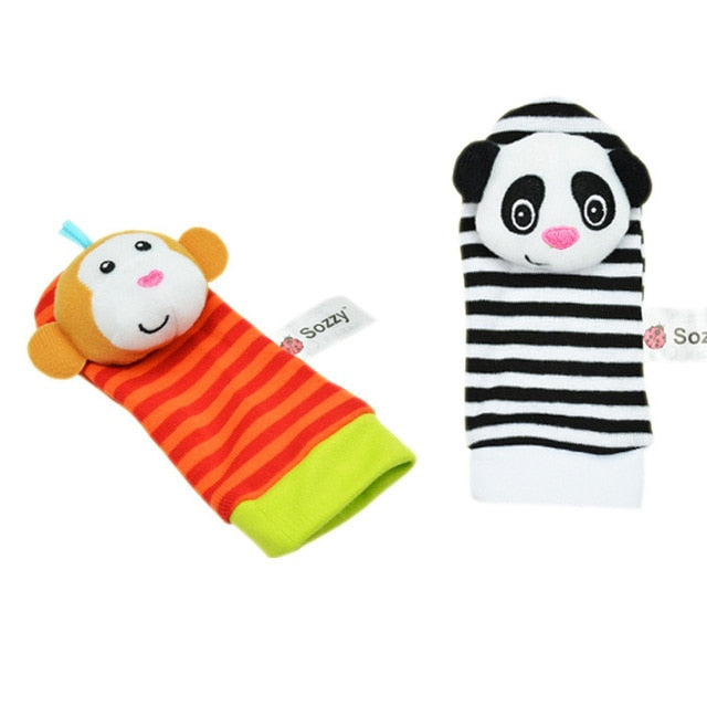 Bug Wrist and Foot Sock  Rattles