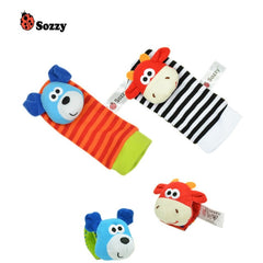 Bug Wrist and Foot Sock  Rattles