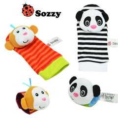 Bug Wrist and Foot Sock  Rattles