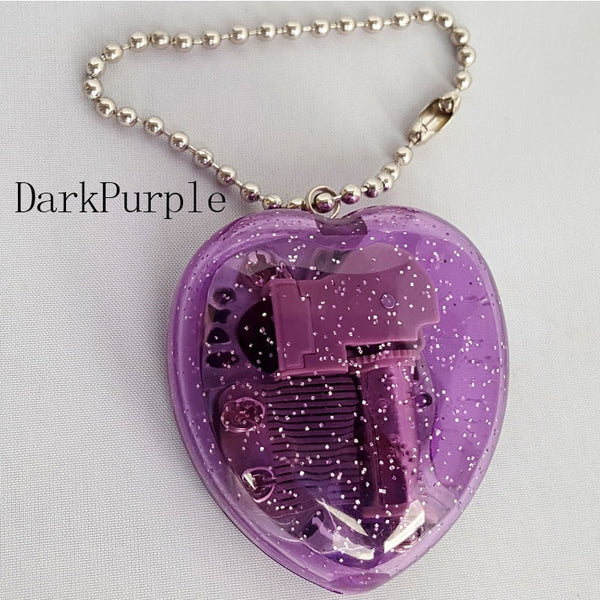 Heart-Shaped Key Chain Musical Box Music Box