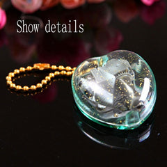 Heart-Shaped Key Chain Musical Box Music Box