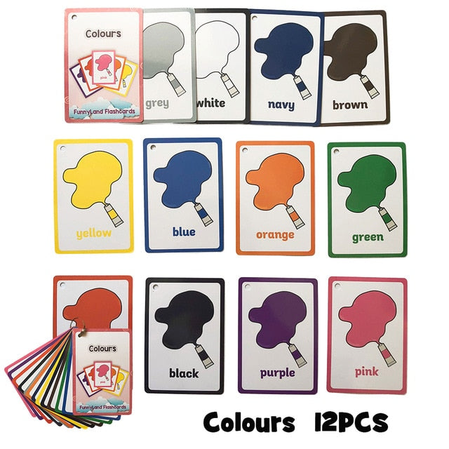 Colors /English /Animal Flash Cards