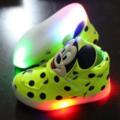Spring Bright Autumn Led Shoes For Girls and Boys Shoes