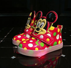 Spring Bright Autumn Led Shoes For Girls and Boys Shoes