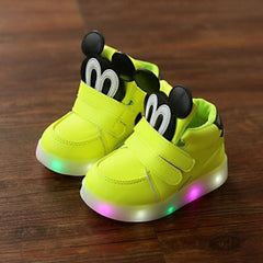 Spring Bright Autumn Led Shoes For Girls and Boys Shoes