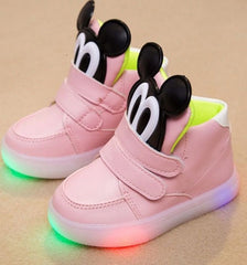 Spring Bright Autumn Led Shoes For Girls and Boys Shoes