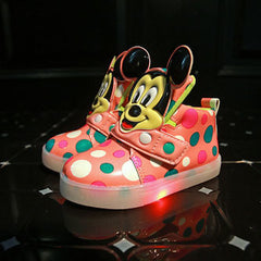 Spring Bright Autumn Led Shoes For Girls and Boys Shoes