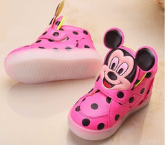 Spring Bright Autumn Led Shoes For Girls and Boys Shoes
