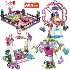 699PCS Blocks Park Carnival