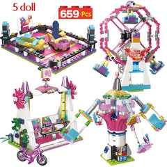 699PCS Blocks Park Carnival