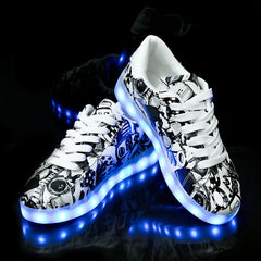 Glowing Luminous Sneakers for Boys&Girls