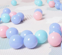 50/100 Pcs Eco-Friendly Colorful Soft Plastic Ball
