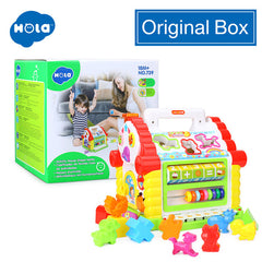 Music & Lights & Learning Games & Animal Shape Cubes