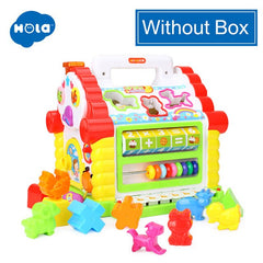 Music & Lights & Learning Games & Animal Shape Cubes